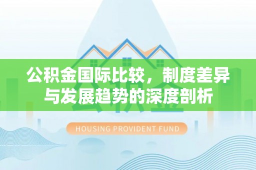 崇义公积金国际比较，制度差异与发展趋势的深度剖析