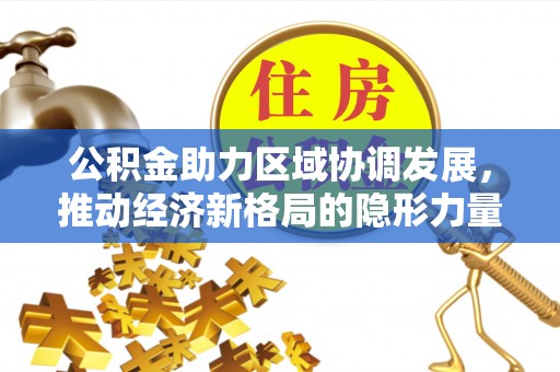 崇义公积金助力区域协调发展，推动经济新格局的隐形力量