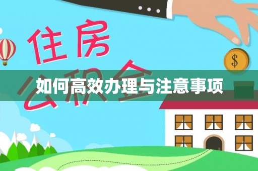 崇义如何高效办理与注意事项