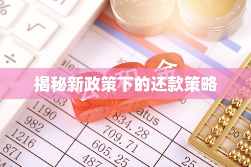 崇义揭秘新政策下的还款策略