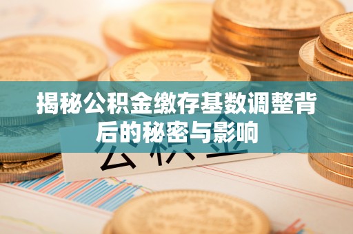 崇义揭秘公积金缴存基数调整背后的秘密与影响