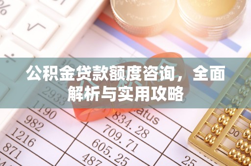 崇义公积金贷款额度咨询，全面解析与实用攻略
