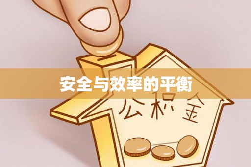 崇义安全与效率的平衡