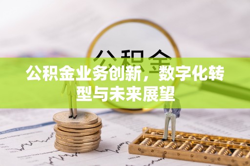 崇义公积金业务创新，数字化转型与未来展望