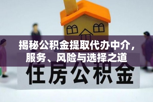 崇义揭秘公积金提取代办中介，服务、风险与选择之道