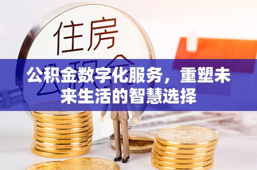 崇义公积金数字化服务，重塑未来生活的智慧选择