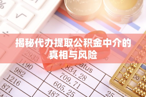 崇义揭秘代办提取公积金中介的真相与风险