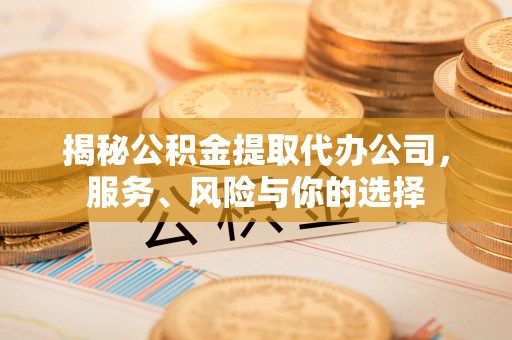崇义揭秘公积金提取代办公司，服务、风险与你的选择